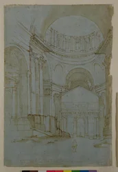 Ansicht in der neuen St. Peter in Rom